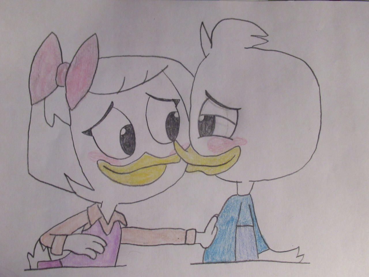 Dewey x Webby by Codetski101 on DeviantArt