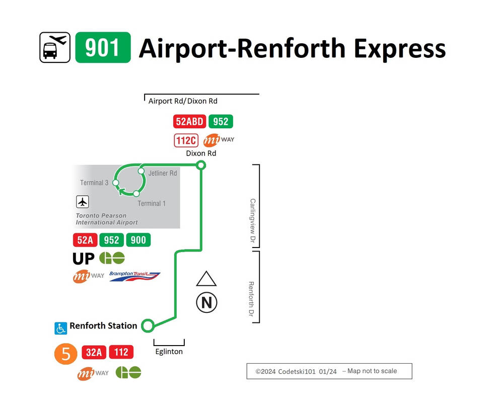 Renforth Airport-Renforth Express Map by Codetski101 on DeviantArt