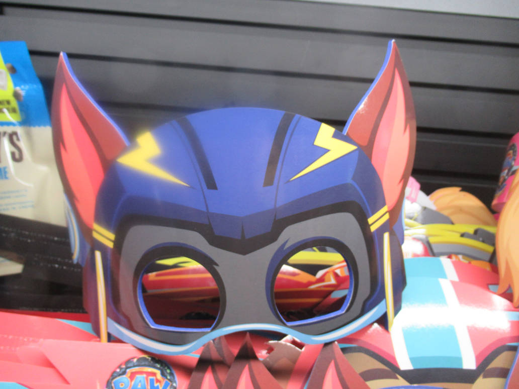 Mask Chase Paw Patrol Mighty Pup Chase Mask by Codetski101 on DeviantArt
