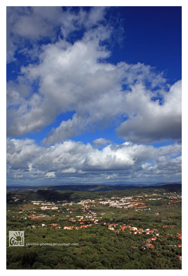 Village Under Clouds