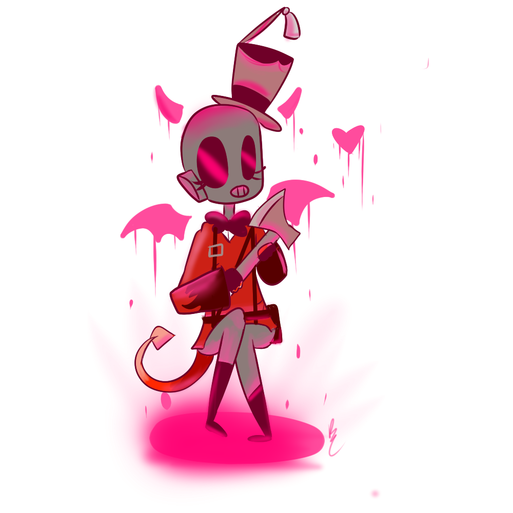 glowy demon pyro :p