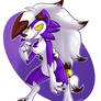 Commission - Purple Lycanroc!