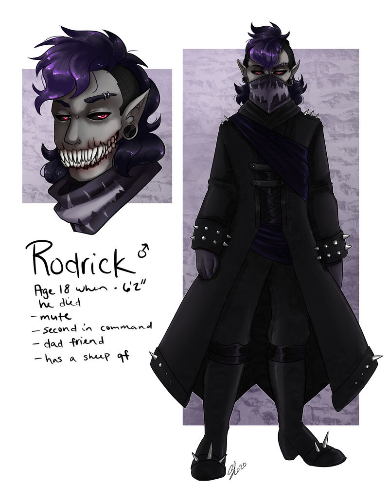 Rodrick +ref+ by Illustrambec on DeviantArt
