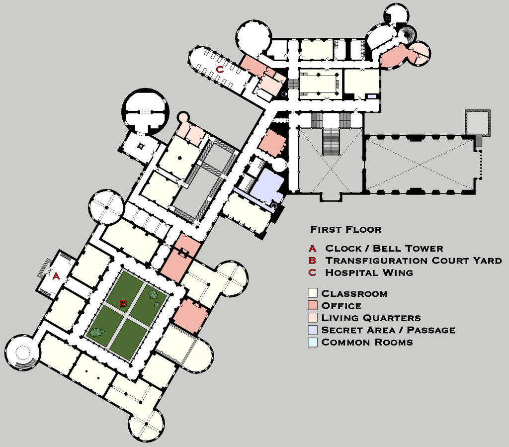 Hogwarts Floor Plan | Viewfloor.co