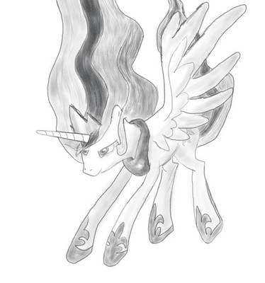 Celestia, defender of Equestria