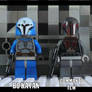 Lego Mandalorians