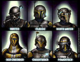 Mandalorian helmets