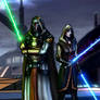 Jedi Revan and Meetra Surik