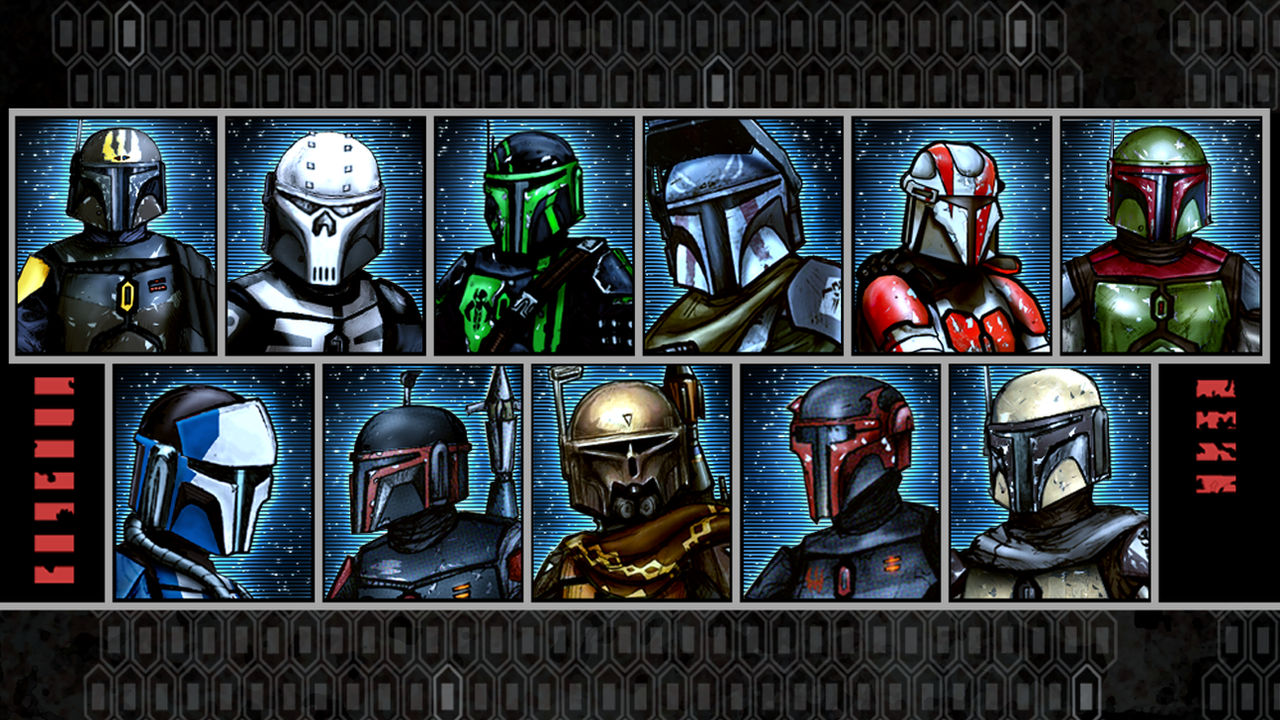 Mando Clan Rook Members of the mandalorian Vu'traat Clan. by AraxussYexyr on DeviantArt