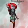 Steven Universe OC - Bloodstone (Gemsona)