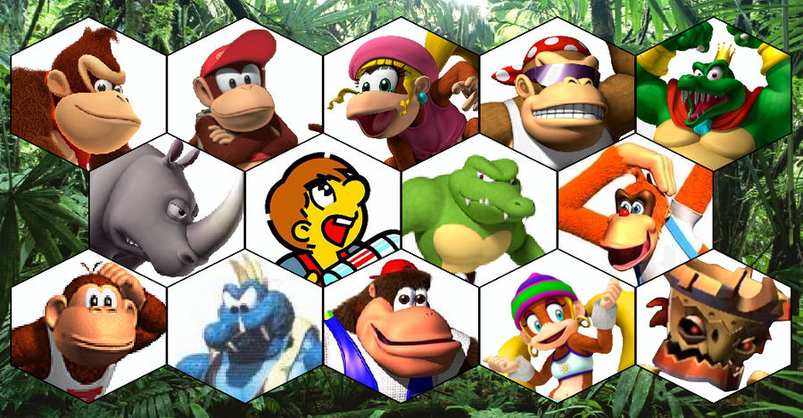 SSB4 DK Series Roster by The-Koopa-of-Troopa on DeviantArt