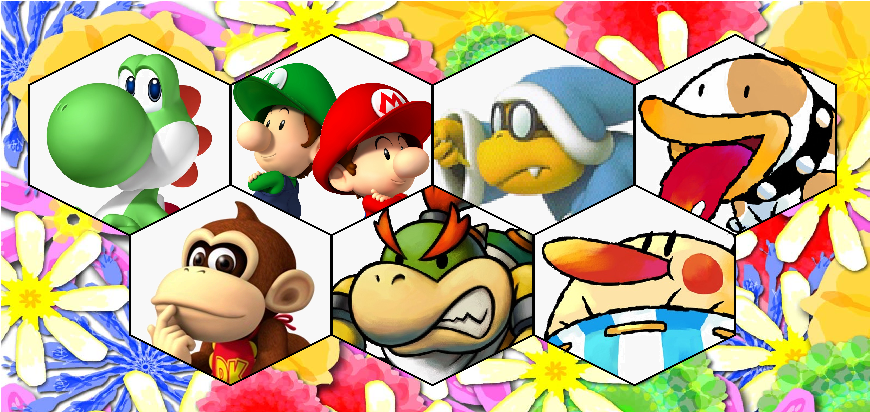 SSB4 Yoshi Series Roster