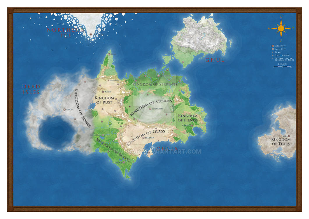Map Commission by DWebArt on DeviantArt