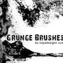 Grunge brush set