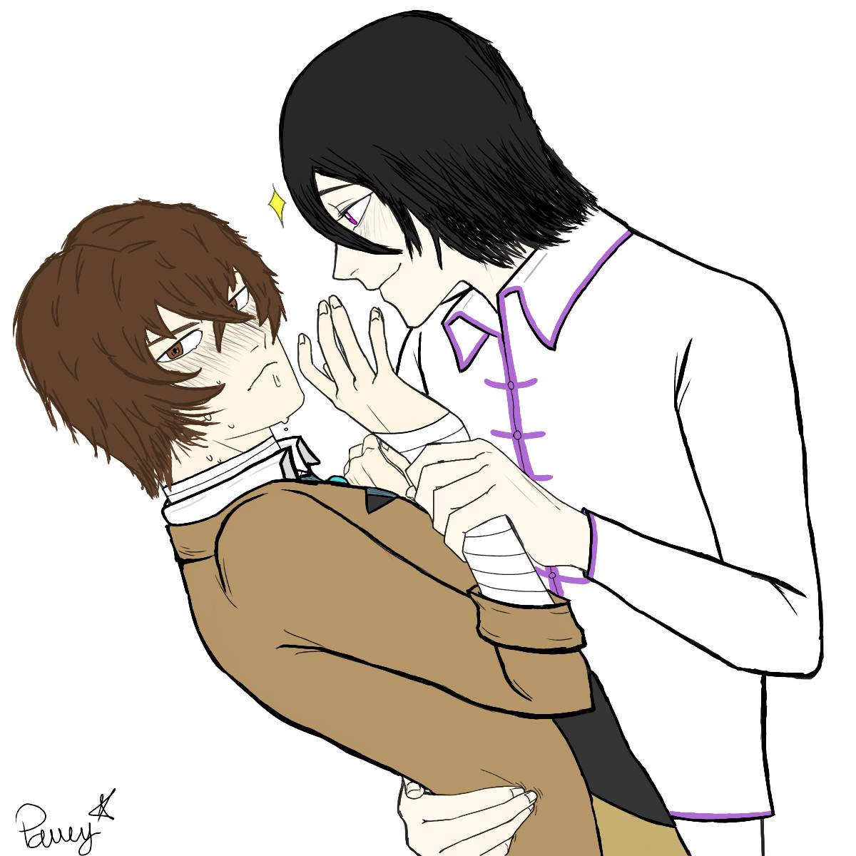 Fyozai (Fyodor x Dazai) by PamyPando on DeviantArt