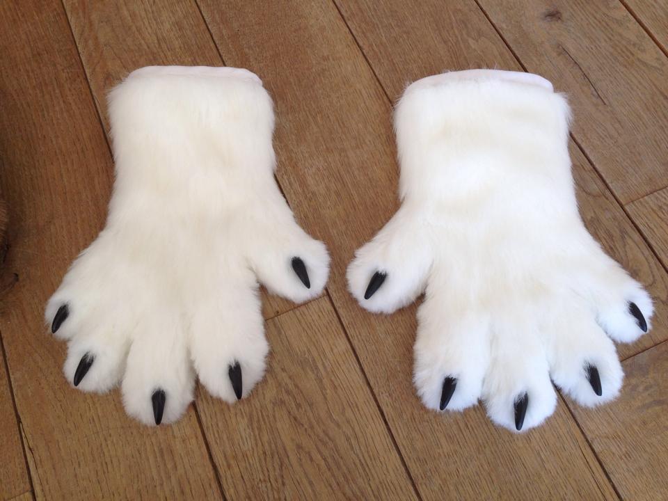 fursuit hand paws by InerriCreatures on DeviantArt