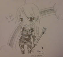 Little sad Chibi Lux ~ By Hoki !