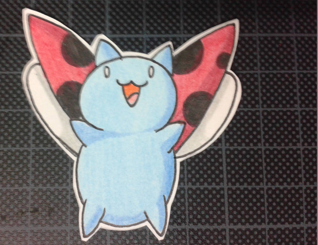 Happy Flying Catbug ~ by MikomiHokina on DeviantArt