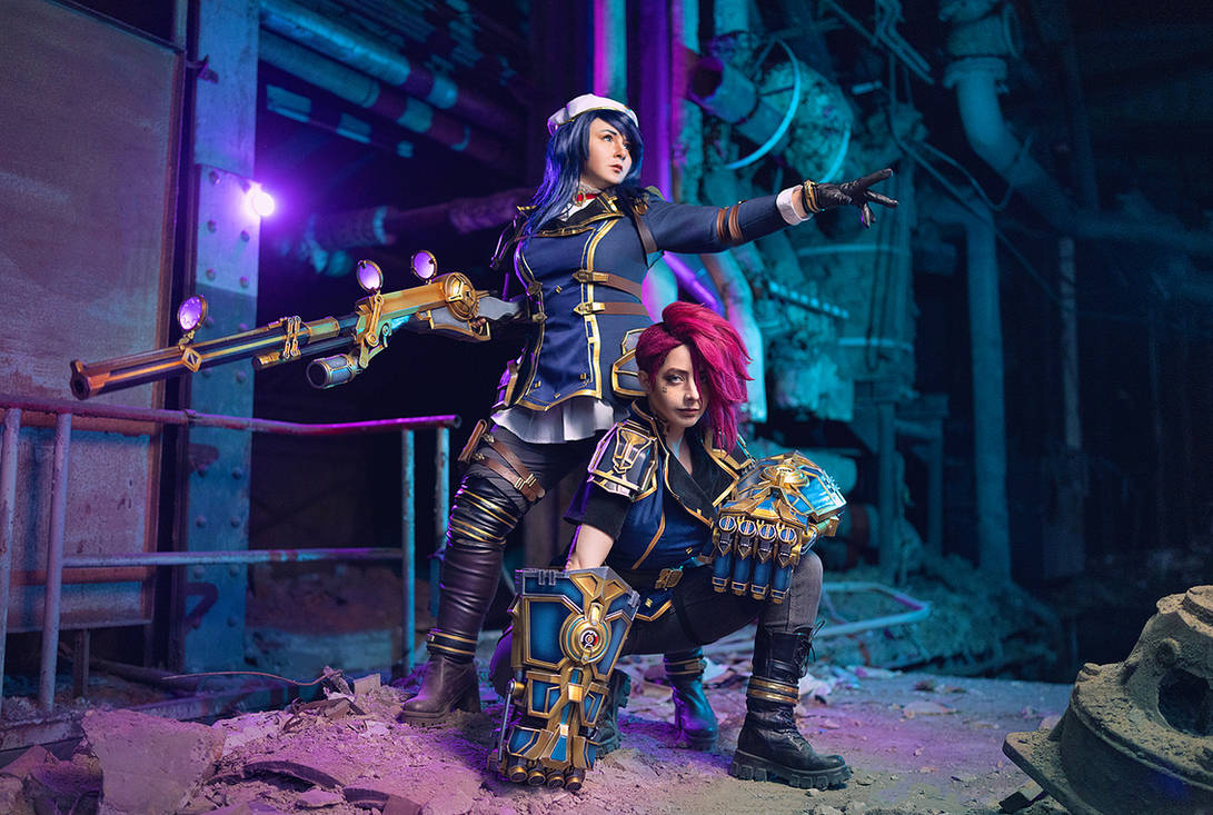 Vi x Cait from Arcane S2! by MikomiHokina on DeviantArt