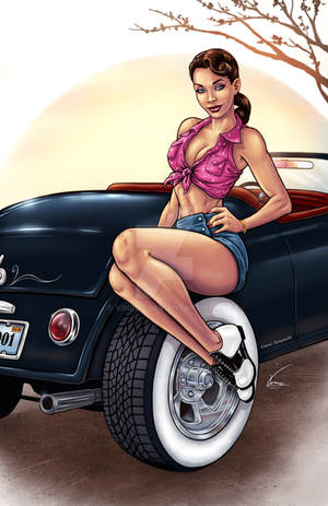 50s Pinup by VinRoc