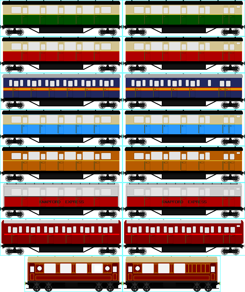 NWR Express Coach Collection by Cj The Creator on DeviantArt