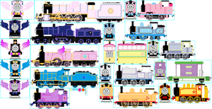 Mlp Train Engineer Hiro The Japanese Engine by Princess-Muffins on DeviantArt