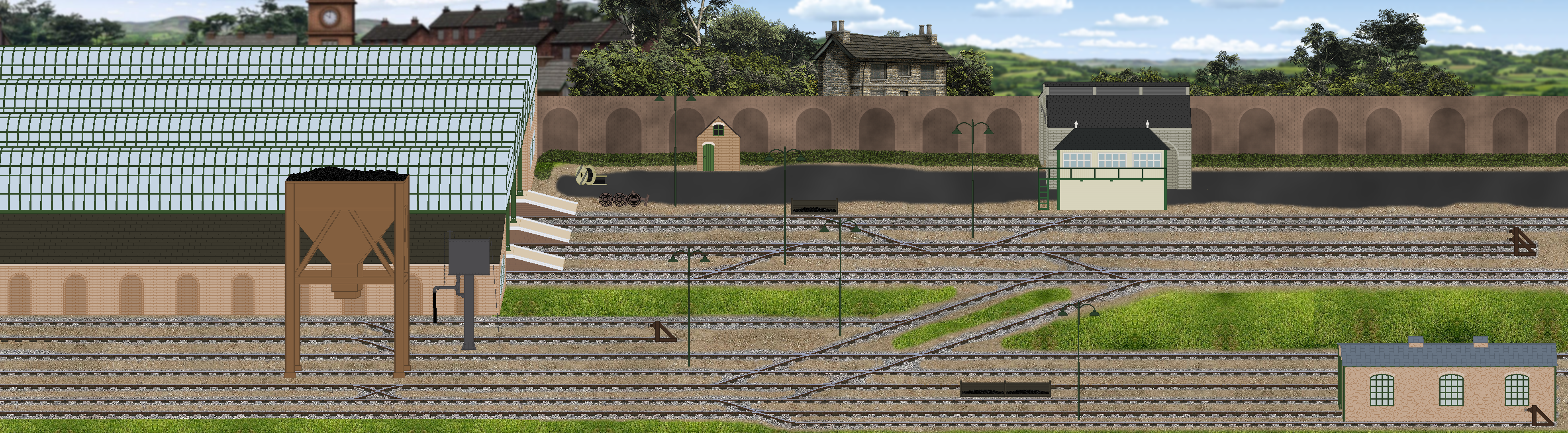 Thomas and online friends knapford station