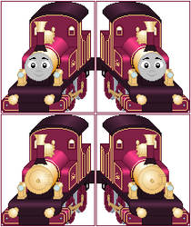 Lady the Magic Engine 3D View