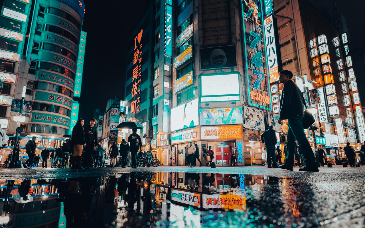 Reflections of Shinjuku