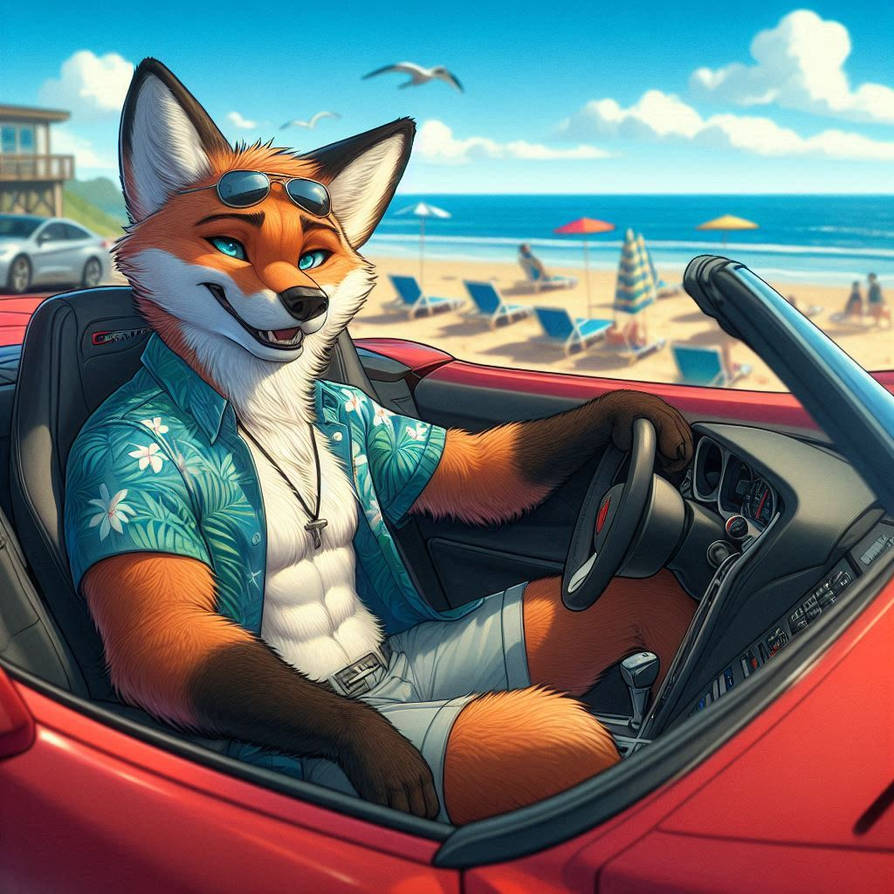 Rod Fox Hot Rod Fox by TheoThur00 on DeviantArt