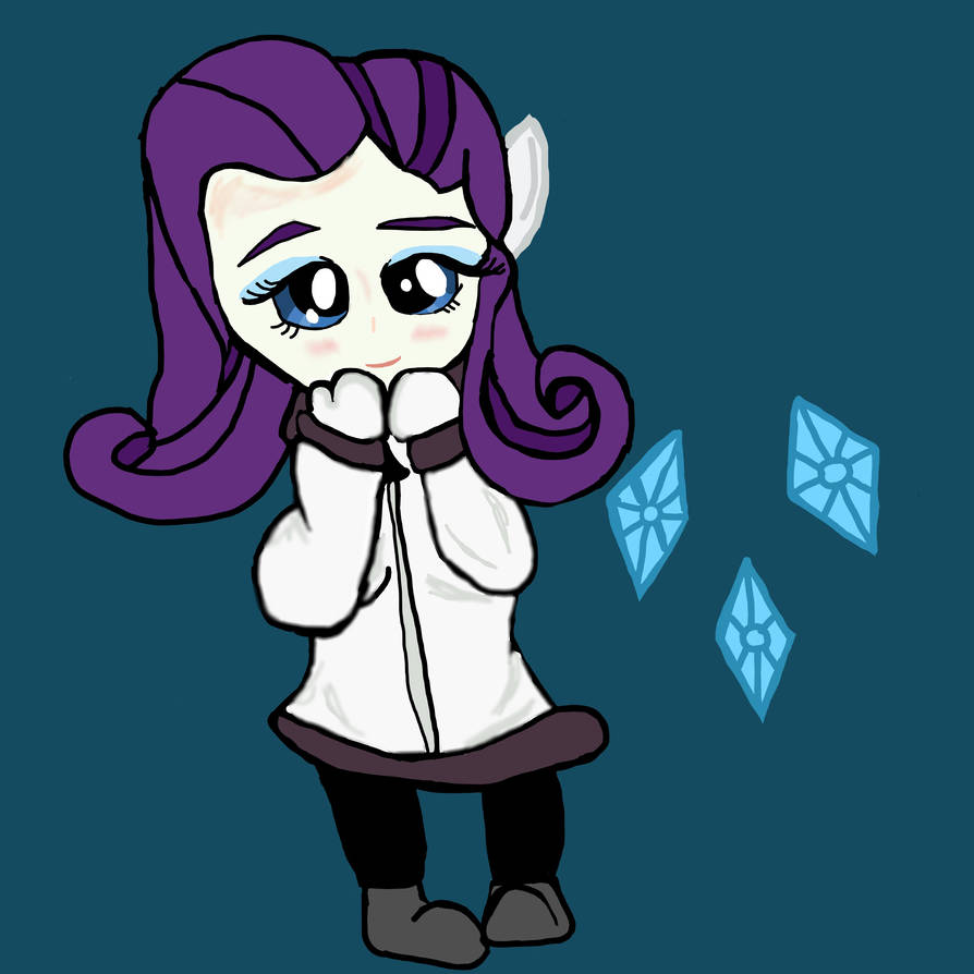 cute chibi Rarity by RealityIsRelative on DeviantArt