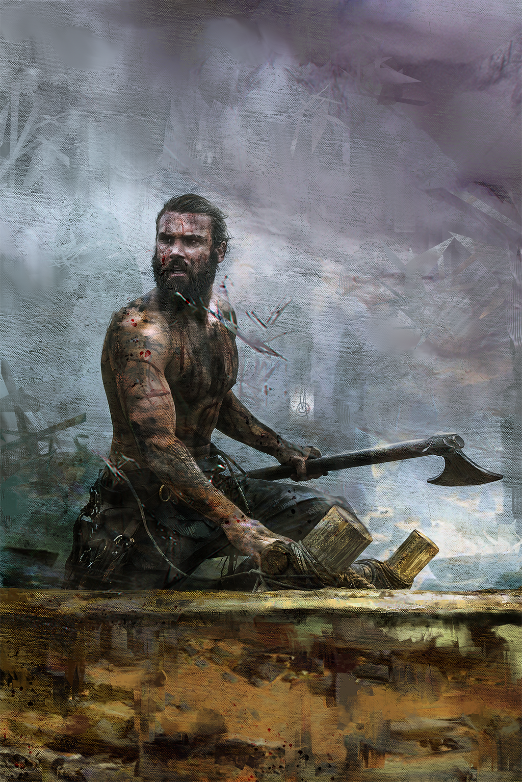 Dark Skinned Rollo Rollo Lothbrok by muratgul on DeviantArt