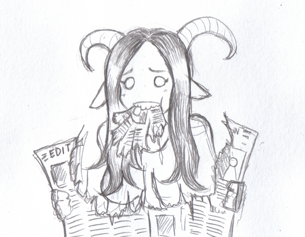 Goat girl tries to stay abreast of current events