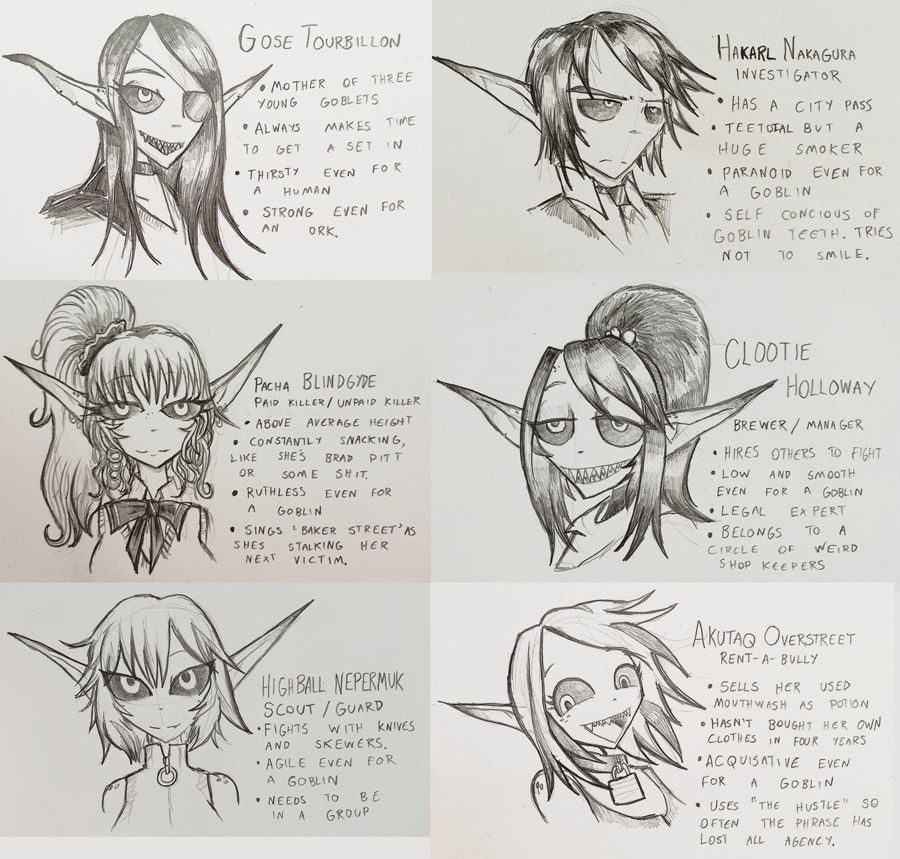 Some goblins by Mr-Culexus on DeviantArt