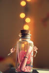 My wishing bottle by neon-lilith