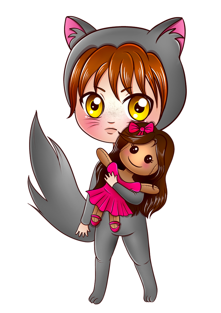 Cute Chibi Cat Boy (Norvy by Kiria EternaLove) by KiriaEternaLove