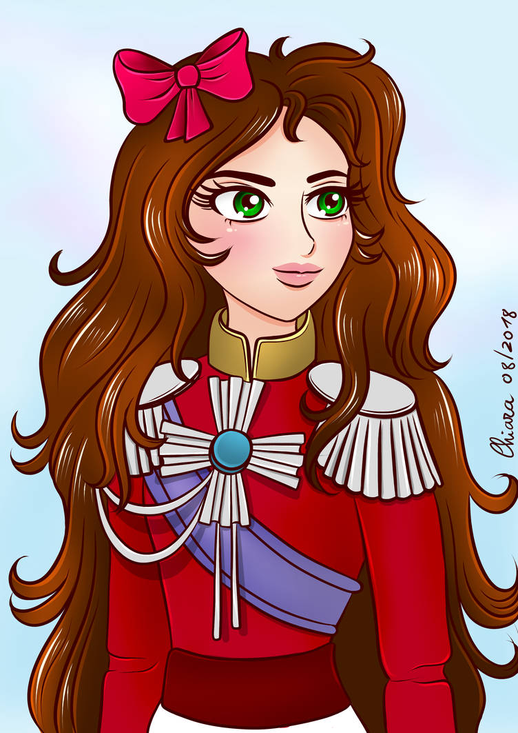 KiriOscar - Kiria dressed like Lady Oscar by KiriaEternaLove