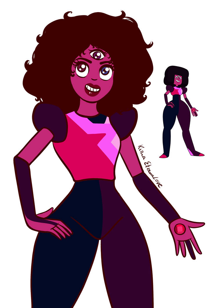 Garnet with my style by KiriaEternaLove