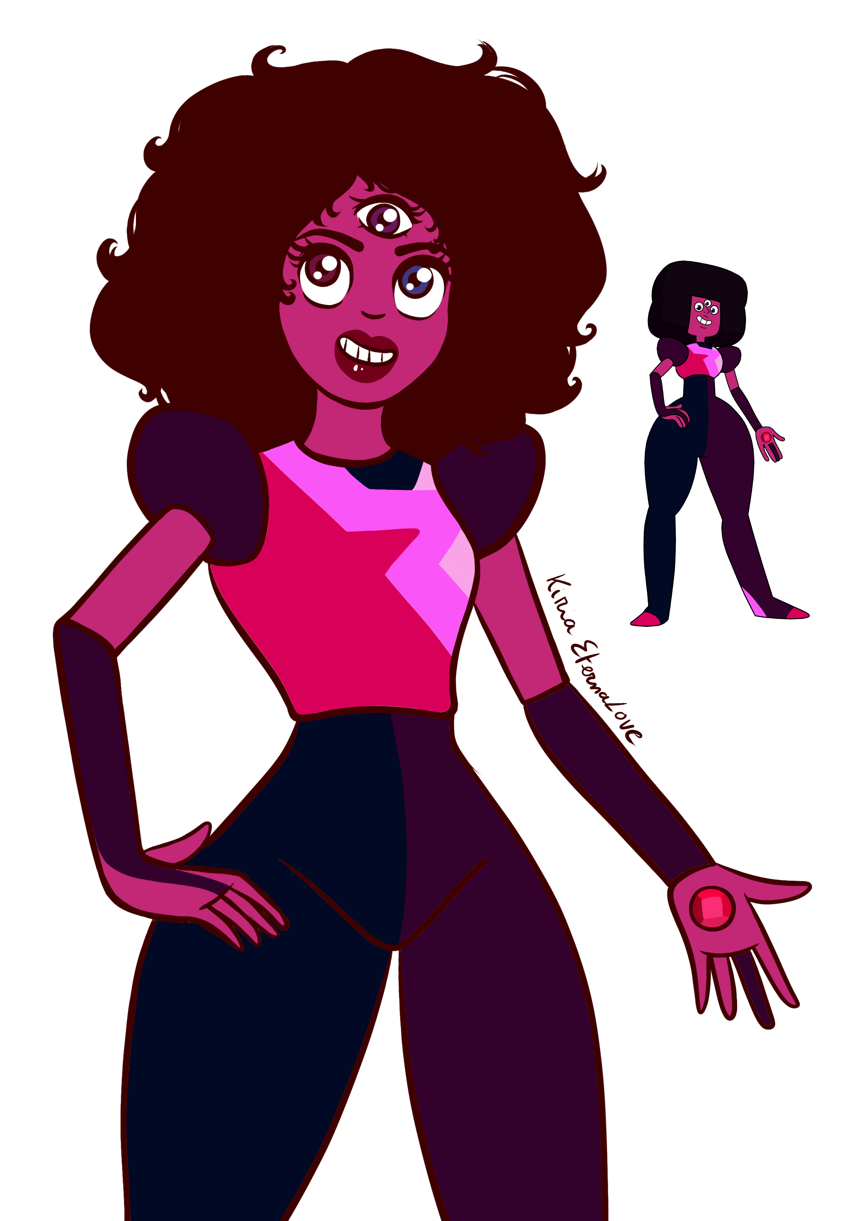 Garnet with my style by KiriaEternaLove