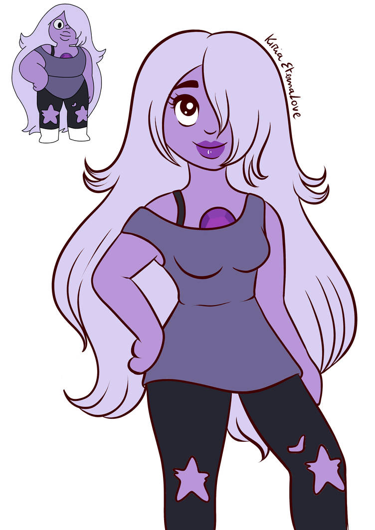Amethyst with my style by KiriaEternaLove