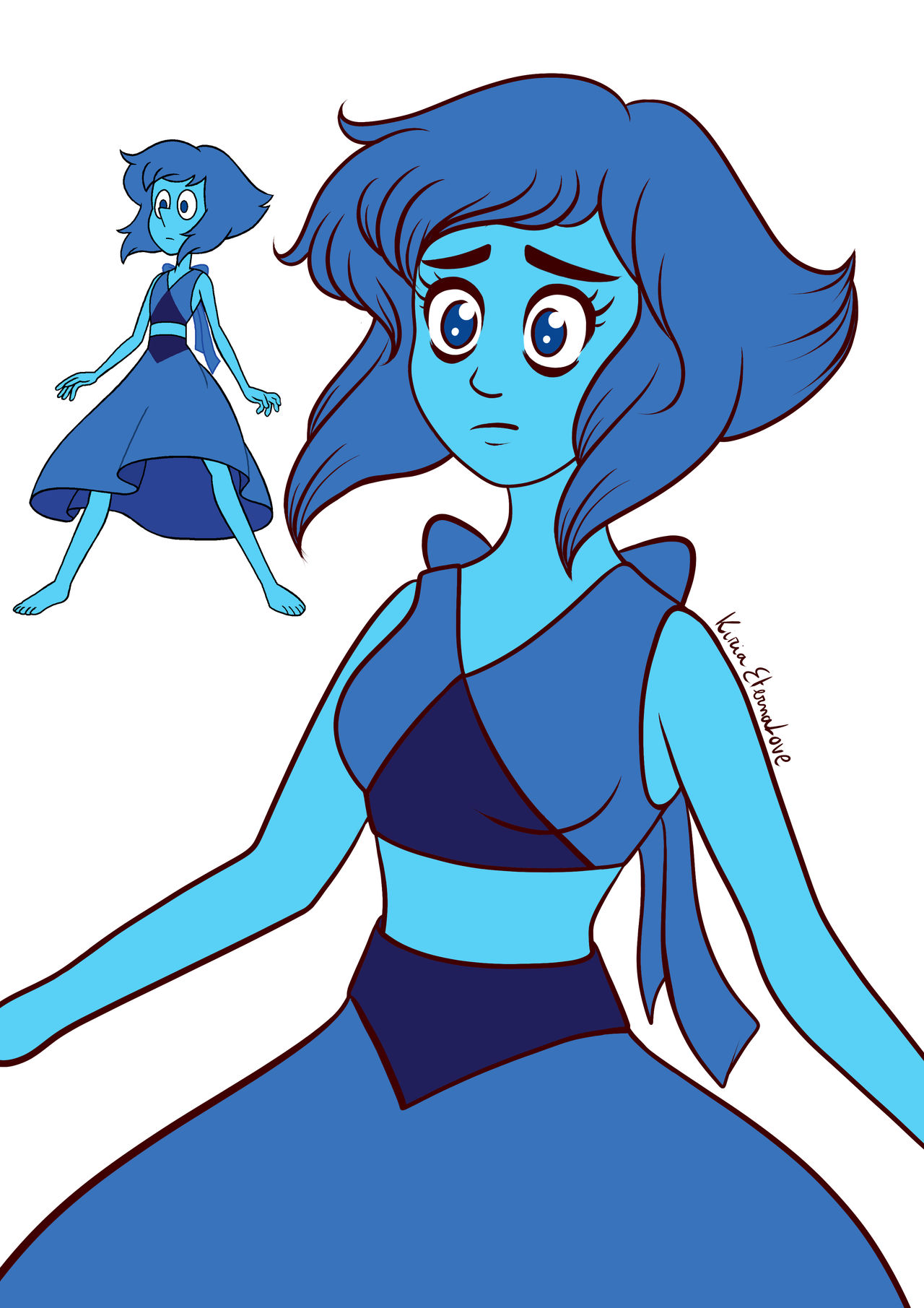 Lapis with my style by KiriaEternaLove