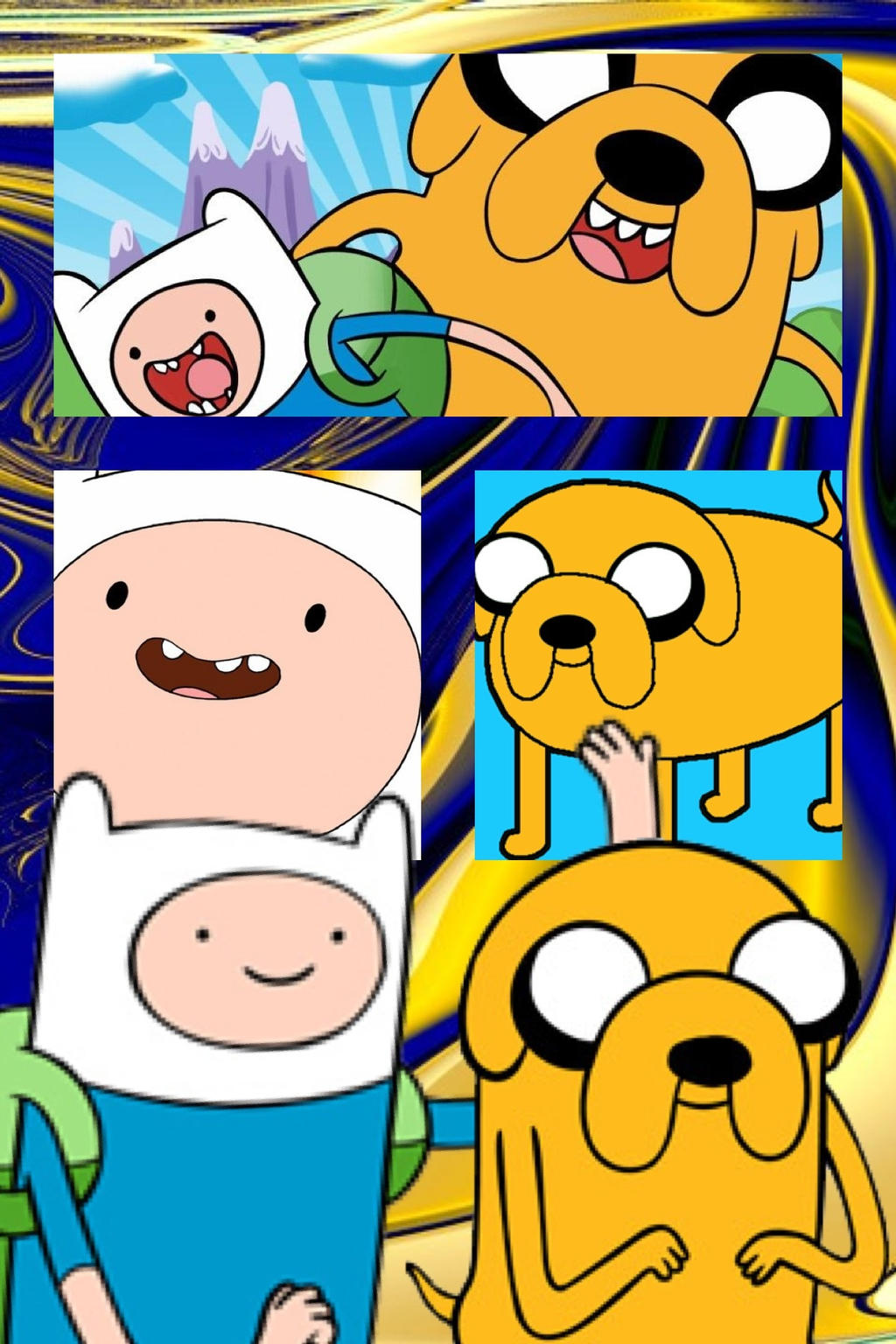 finn and jake wallpaper by