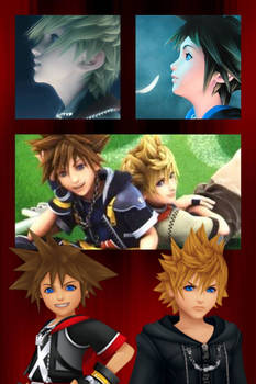 Sora and roxas wallpaper