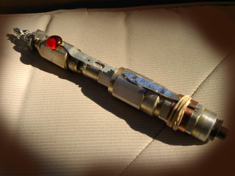 Steampunk lightsaber 8 WIP by pinochioO-5