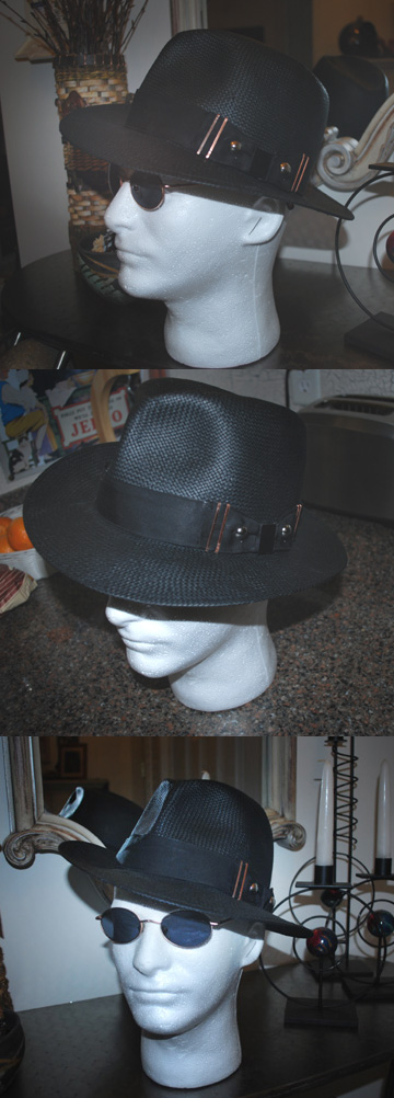 Dieselpunk Fedora Hat