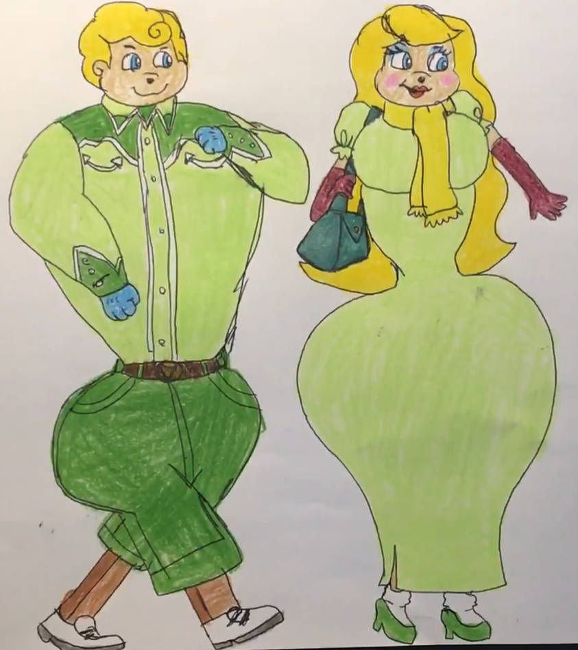 Teddy Anderson and Edith Bojangles by RodrigoCardoso20 on DeviantArt