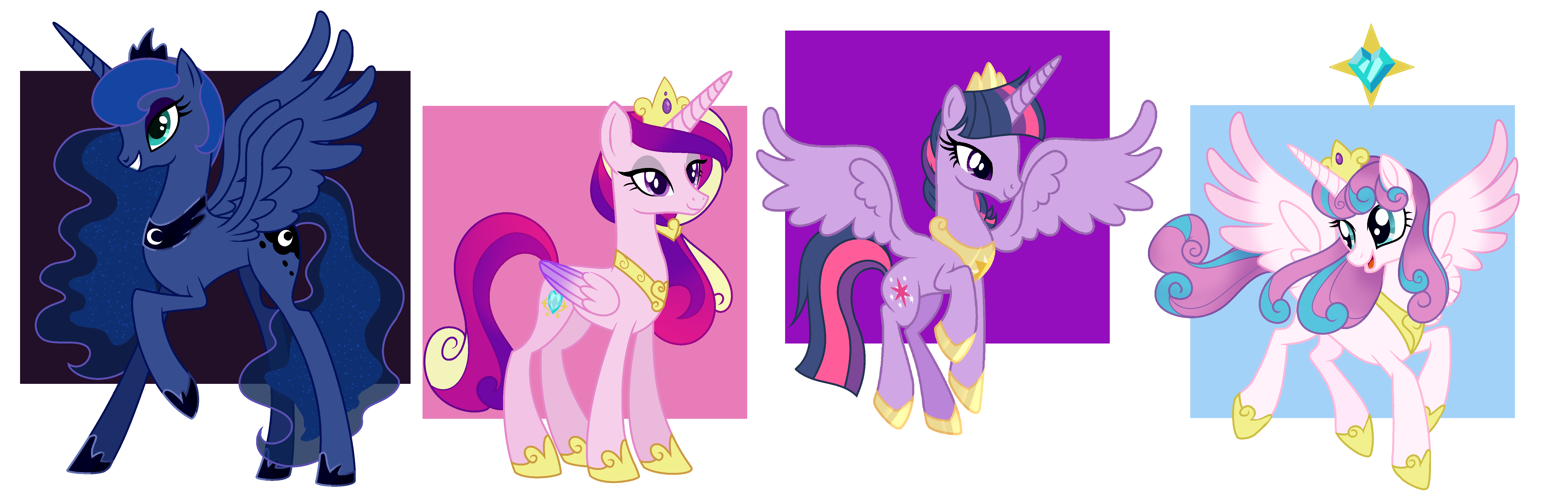 Reference MLP Princess By LovelyElements On DeviantArt