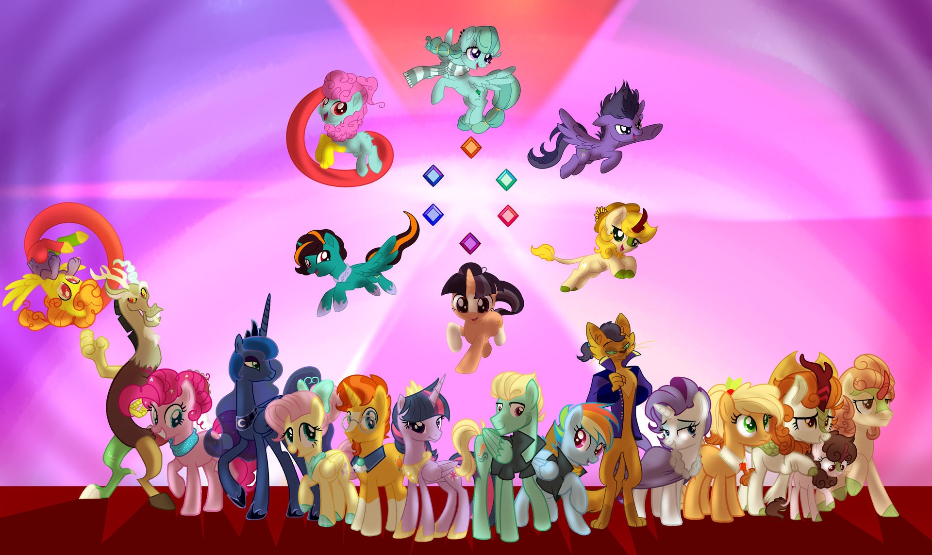 Mlp Next Gen Color Guide Poster : MLP Next Gen : by LovelyElements on DeviantArt