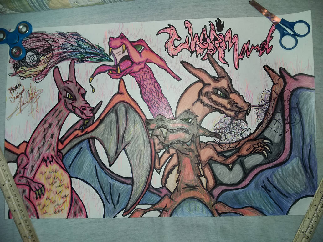Charizard Raging Raging Charizard, Pokemon gen1 by Childsish on DeviantArt