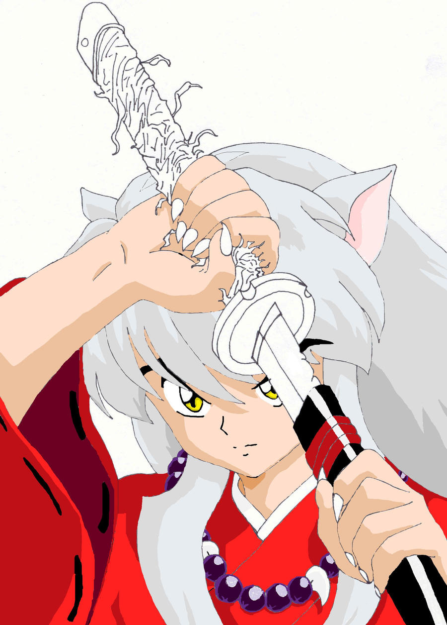 Inuyasha not completed paint